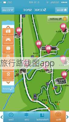 旅行路线图app