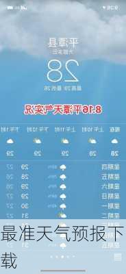 最准天气预报下载