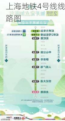 上海地铁4号线线路图