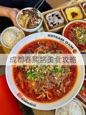 成都春熙路美食攻略