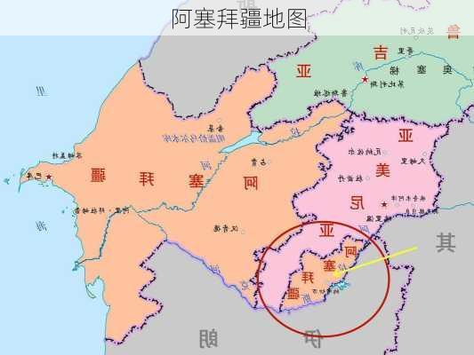 阿塞拜疆地图