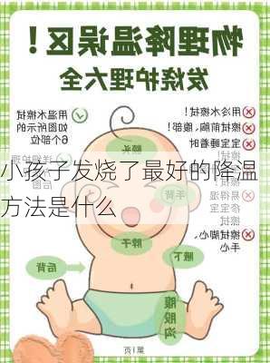 小孩子发烧了最好的降温方法是什么